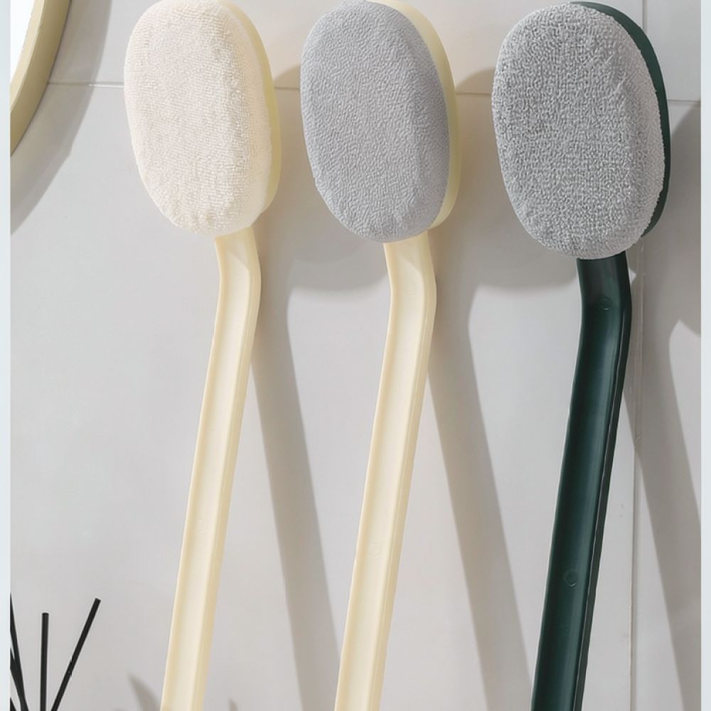 부드러운 털로 된 목욕용 브러시, 긴 손잡이, 등 마사 - Luxury Skincare Tools 리뷰 및 가격