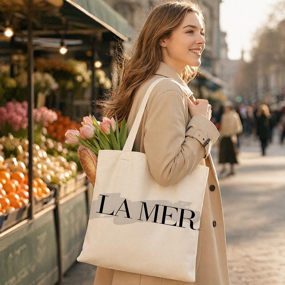 고급 스킨케어 제품용 라 메르 보관 가방, 친환경 캔버 - Luxury Skincare Shop 리뷰 및 가격