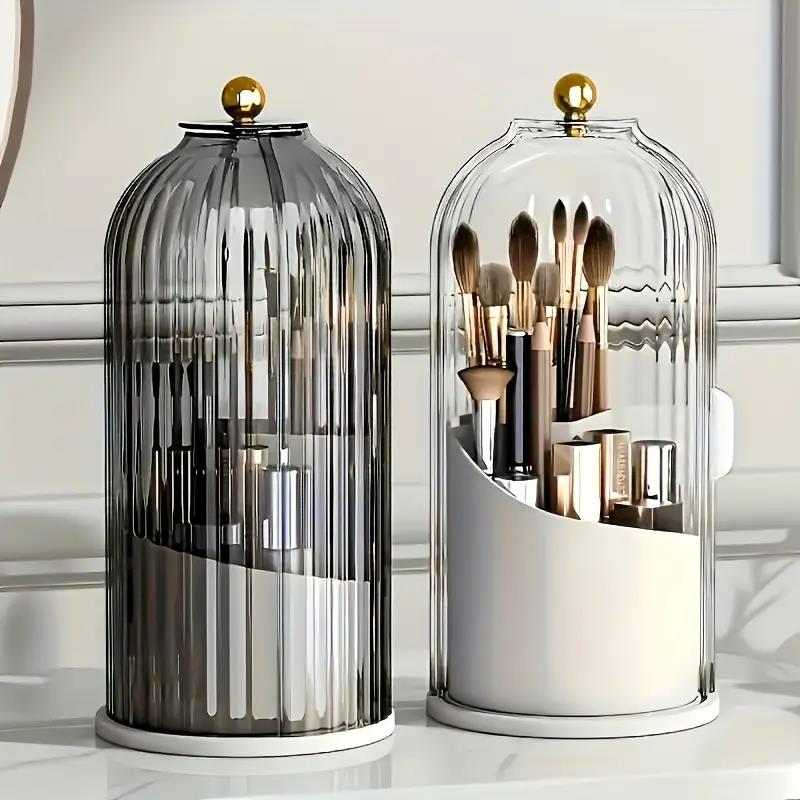 360 °   회전식 메이크업 브러쉬 홀더 뚜껑 포함  - Luxury Skincare And Makeup Brands 리뷰 및 가격