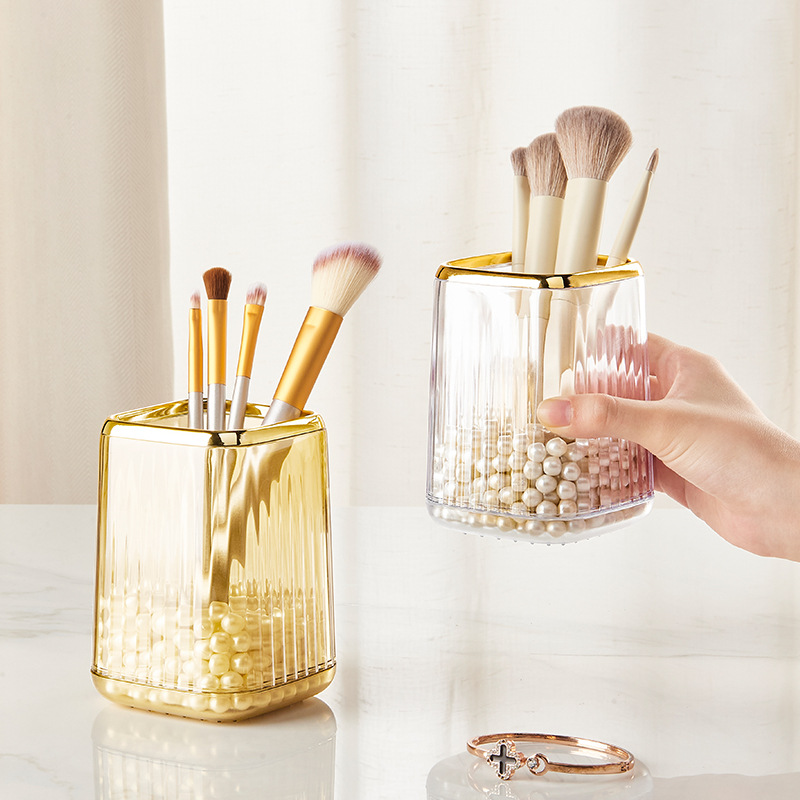 데스크탑 화장 브러쉬 보관함 메이크업 정리함 사무실 펜 - Luxury Skincare And Makeup Brands 리뷰 및 가격