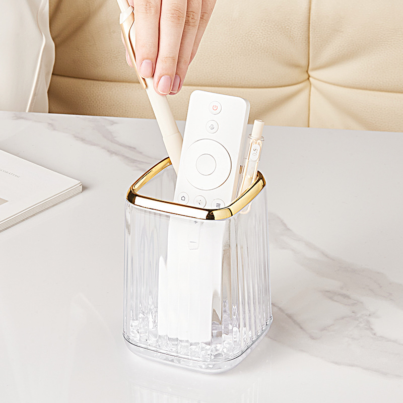 데스크탑 화장 브러쉬 보관함 메이크업 정리함 사무실 펜 - Luxury Skincare And Makeup Brands 리뷰 및 가격